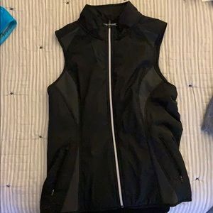 Athleta black running vest